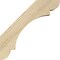 Ekena Millwork 4"W x 14"D x 14"H Olympic Rough Sawn Knee Brace, Douglas Fir BRC04X14X14OLY00RDF - alternate 2